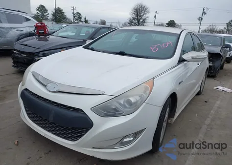 2013 Hyundai Sonata Hybrid из США, поврежденный, VIN KMHEC4A43DA078709